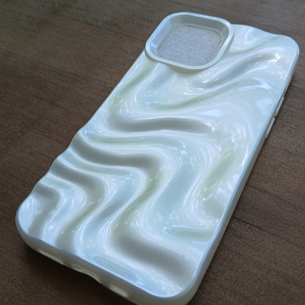 3d Wavy Iphone 12 Phone Case